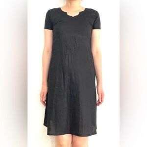 Classic little black dress cotton size xs